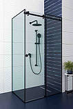 Кутові душові кабіни з розсувними дверима, фото 2