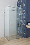 Кутові душові кабіни з розсувними дверима, фото 4