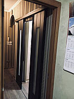 Міжкімнатні двері двостулкові розсувні