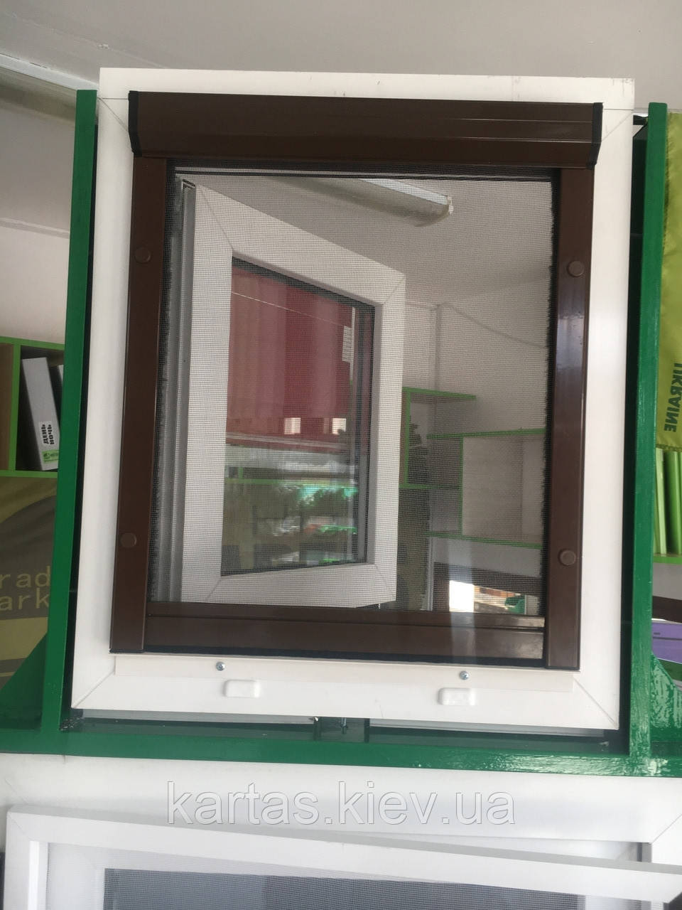 Ролетна москітна сітка вертикальна (Туреччина), фото 1