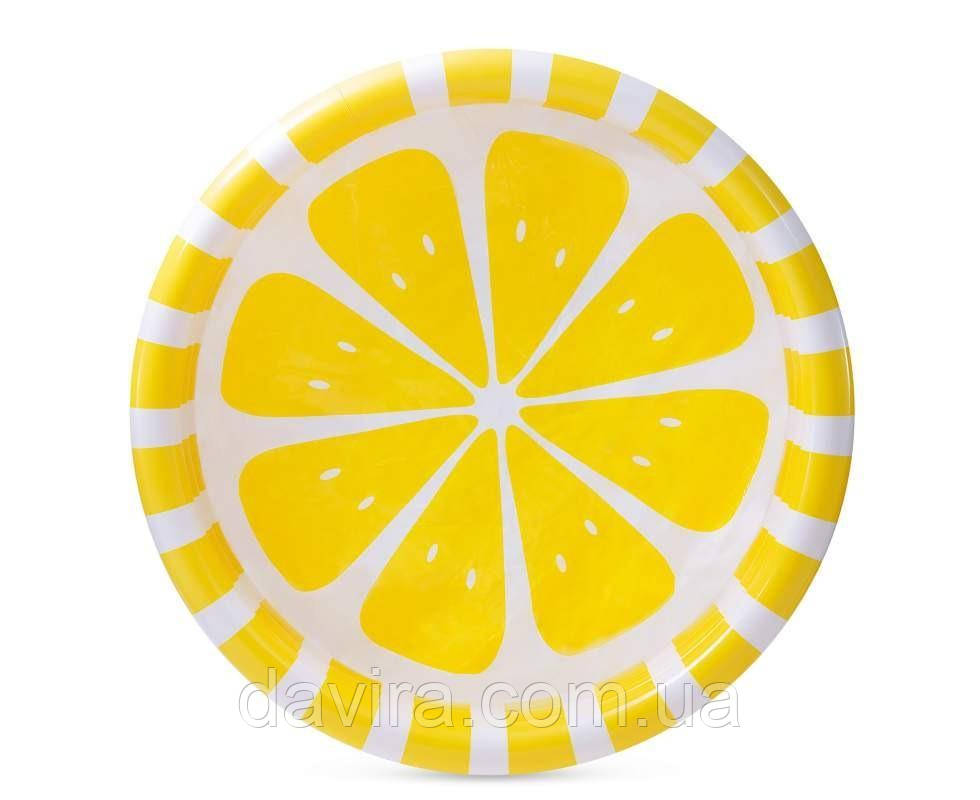 Басейн надувний дитячий Лимон Intex 58432 147x33 см, фото 1