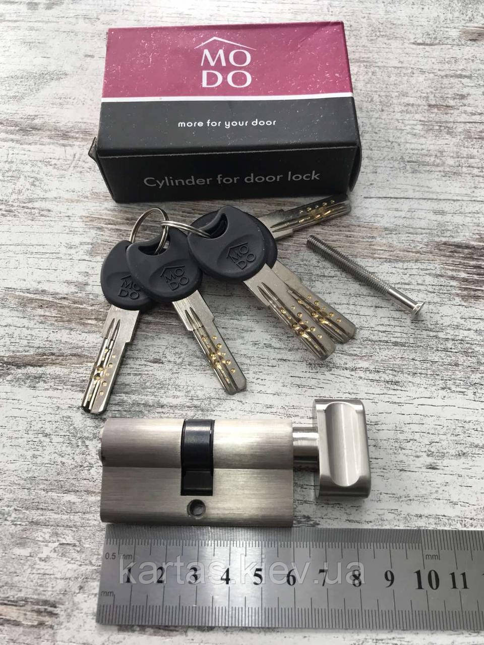 Серцевина замка ЦИЛІНДРОВИЙ МЕХАНІЗМ MODO ZCК60 30/30, фото 1