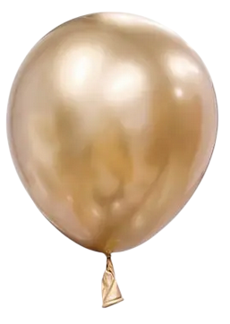 Повітряна кулька хром "Шампань", 5" (13 см), 100 шт., фото 1