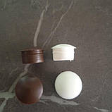 Заглушка анкера БІЧКА діаметр 13 мм колір білий (біла) коричневий (коричнева), фото 2