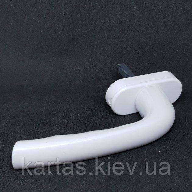 Ручка віконна Kronos біла, фото 1