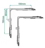Кутова передача 150 ЕЦ1*130 (102 KH) VORNE, фото 4