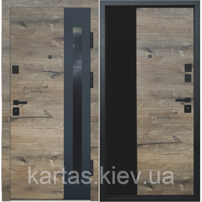 Вхідні двері Модерна, фото 1