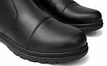 Великий розмір челсі черевики зимові чоловічі Rosso Avangard Danni Comfort Black чорні, фото 9