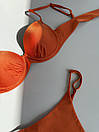 Купальник жіночий пуш ап Naomi & Yasmin помаранчевий, фото 2