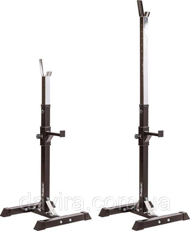 Підставка для великих гантелей з регульованою висотою Movit, чорна, фото 1