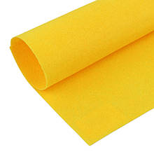 Фетр листовий, жовтий, 1 мм, 20х30 HQ170-008