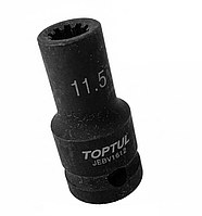 Головка для гальмівних супортів 10 граней (Porsche; VW; Audi; M.B. та ін.) TOPTUL JEBV1612