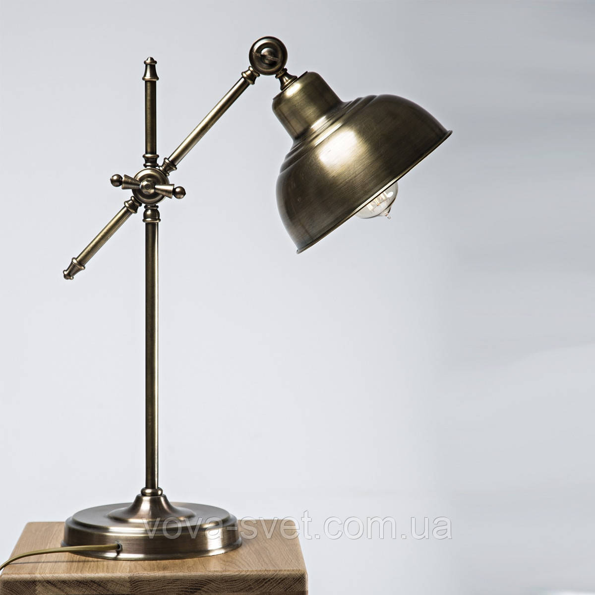 Настільний світильник loft Steampunk [ Table Lamp Vintage style ] Antique