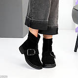 Жіночі зимові черевики натуральні, хайтопи на високій підошві, зимові жіночі черевики на високій підошві, фото 10