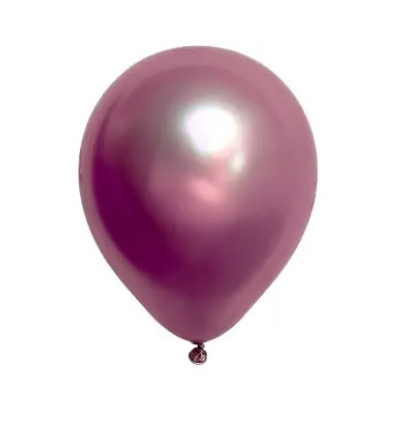 Повітряна кулька хром "Пурпурний", 10" (25 см), 50 шт., фото 1