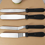 Кондитерський набір для прикрашання тортів та капкейків 106 предметів силіконові форми, шпателі, перехідники для мішків щітки, фото 8