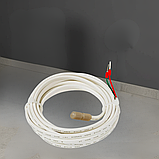 6 м.кв. комплект THERM FEP-200 нагрівальний мат з механічним терморегулятором білим, фото 5