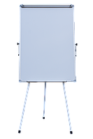 Фліпчарт магнітний сухостираємий, JOBMAX, 70х100cм, на тринозі, вертикальний, ал.рамка