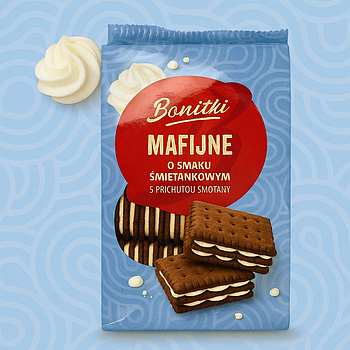 Печиво какао з кремом Mafijne 330г. Польща