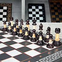 Шахи з каменю 47×24×2см вишуканий подарунок, фото 6