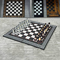 Шахи з каменю 47×24×2см вишуканий подарунок, фото 8