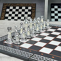 Шахи з каменю 47×24×2см вишуканий подарунок, фото 7