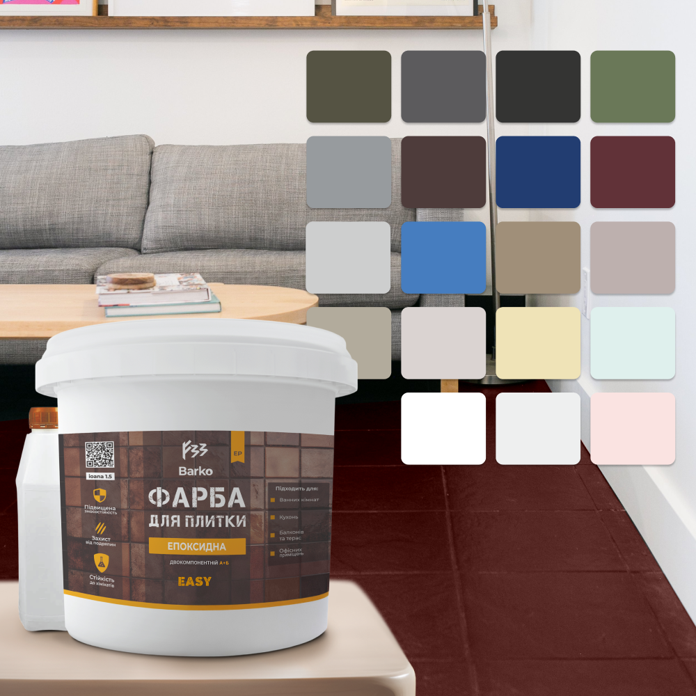 Фарба для плитки