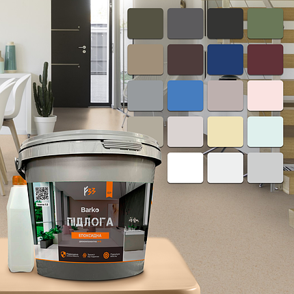 Підлога у гараж епоксидна, фото 1