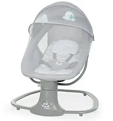 Заколисуючий центр Mastela – шезлонг-гойдалка для малюків з функцією заколисування та мелодіями