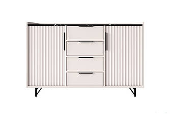 Комод Фреско 2D4S кашемір/темний мармур