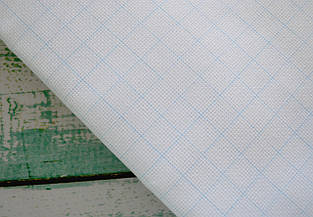 Канва для вишивання Aida 14 біла з розміткою що ЗМИВАЄТЬСЯ 45*50см