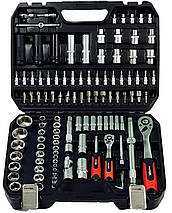 Набір інструментів 2в1 (Набір 111 од, Набір ключів 25 од.) Profline 61085-207, фото 2