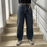 Джинси жіночі Baggy широкі стрейч зручні збільшеного розміру 32 тінт