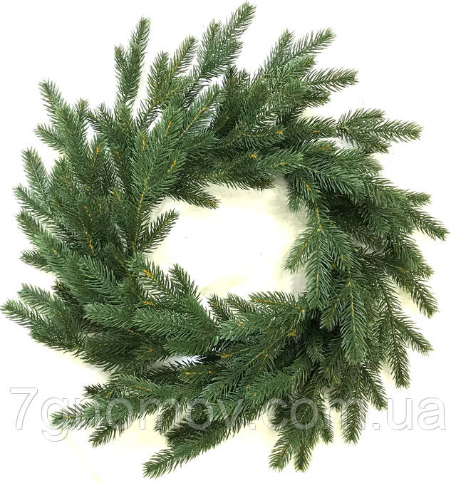 Вінок литий з пластикових гілок Валерія