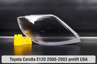 Скло фари Toyota Corolla E120 USA (2000-2003) дорест праве