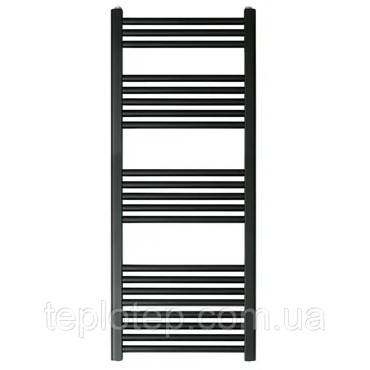 Siena 1200/400 чорна дизайнерська рушникосушка RR-CN1200400В, фото 1