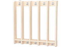 Вішалка для рушників на 5 секцій