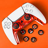 Середня декоративна панель для геймпаду Sony DualSense PS5 Clear (Blue), фото 3