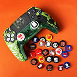 Середня декоративна панель для геймпаду Sony DualSense PS5 Clear (Blue), фото 4