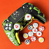 Середня декоративна панель для геймпаду Sony DualSense PS5 Plating (Light Green), фото 4