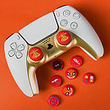 Накладки на стіки геймпада Marvel Spider-Man Web (White), фото 6