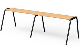 Лава Аліса без спинки ДСП 1200 мм в укриття