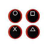 Накладки на стіки геймпада Squid Game Pink Guards (Square), фото 2