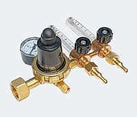 Редуктор регулятор витрати АР-40/У-30-2ДМ з 2 ротаметрами Донмет 032.000.01