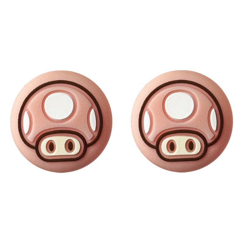 Накладки на стіки геймпада Super Mario Super Mashroom (Pink), фото 1