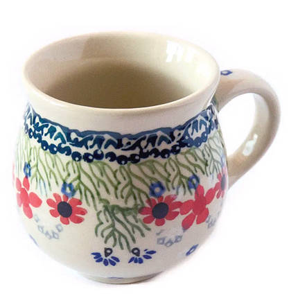 Чашка керамічна 0,3 л Бочечка Польові квіти, фото 2