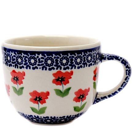 Кухоль широкий Jumbo 0,35 л Квітка, фото 1