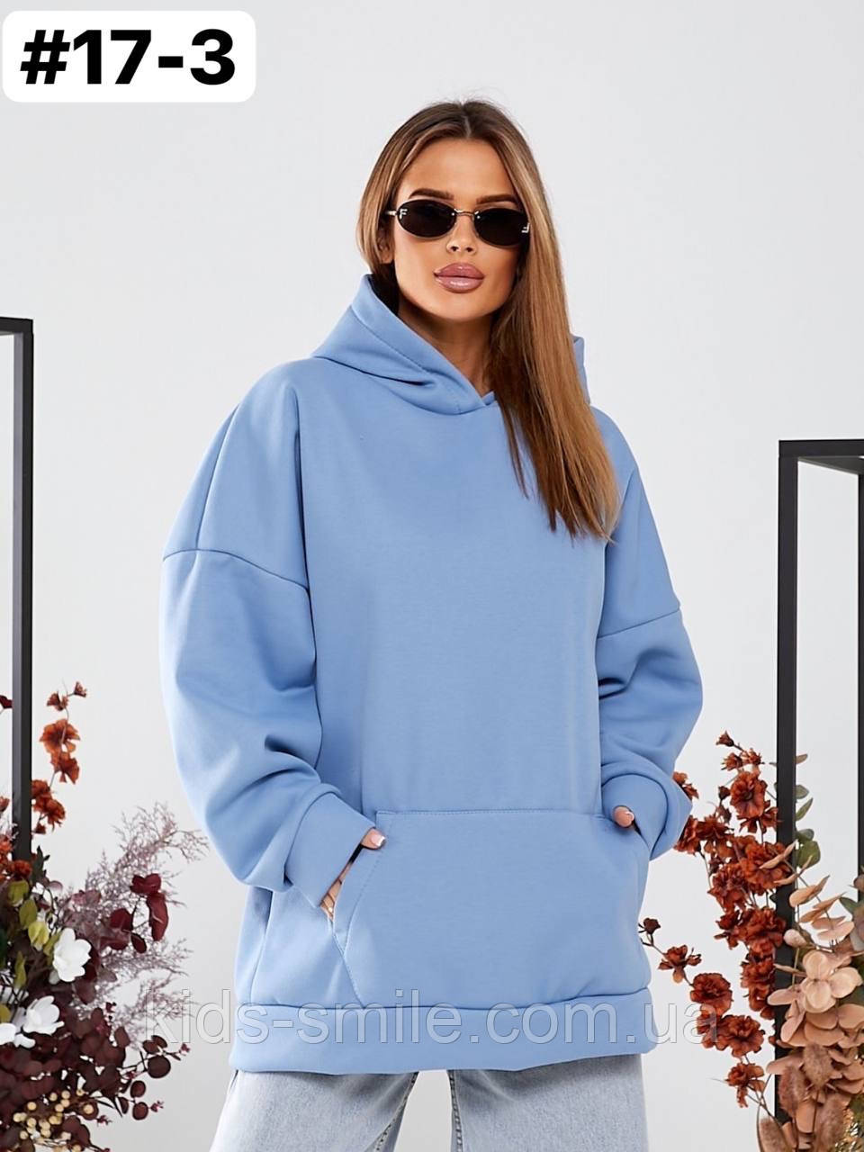 Худі жіночі теплі на флісі ( Розміри: 48-56) "Фліс Турецька тканина"