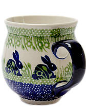 Кружка керамічна Бочечка 0,5 л Lapin Rabbits, фото 3