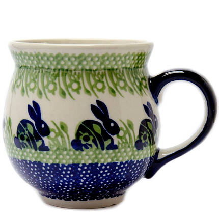 Кружка керамічна Бочечка 0,5 л Lapin Rabbits, фото 1